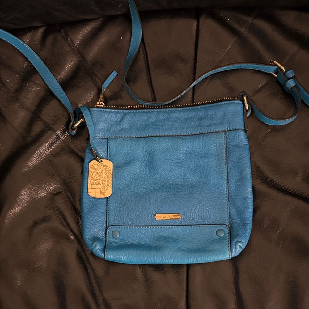 Two by Vince Camuto Vibrant Blue Crossbody Bag